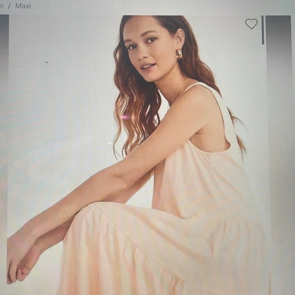 J. Crew Broken-In Jersey Tiered Maxi Dress - Periwinkle - Size Small - Picture 3 of 8